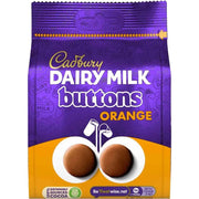 Cadbury Giant Orange Buttons Chocolate Bag 100g
