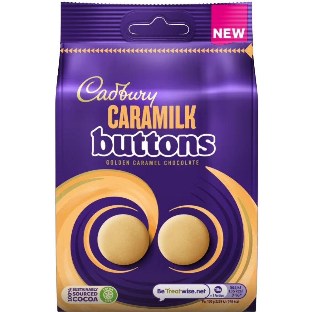 Cadbury Caramilk Buttons Bag 100g