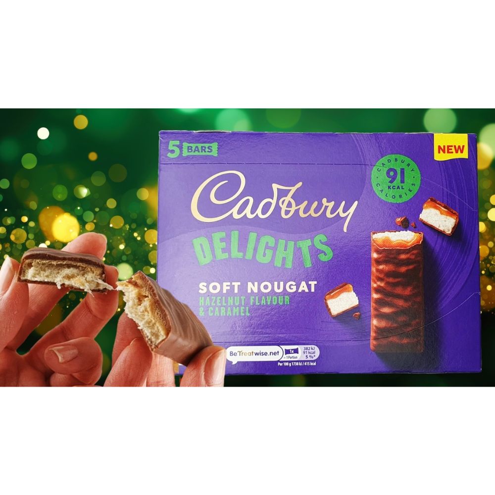 C'bury Delights Hazelnut & Caramel(5*22) 110g