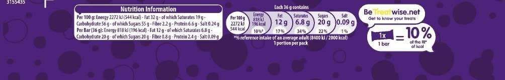 C'bury Wispa Chocolate Bar 4pk - 94.8g