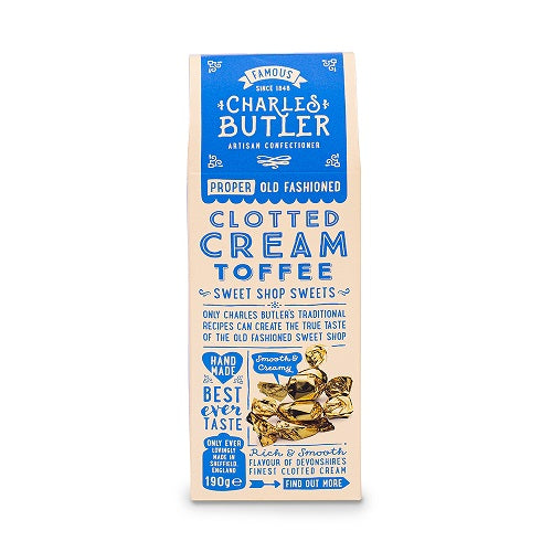 Charles Butler Clotted Cream Toffee 190g product image