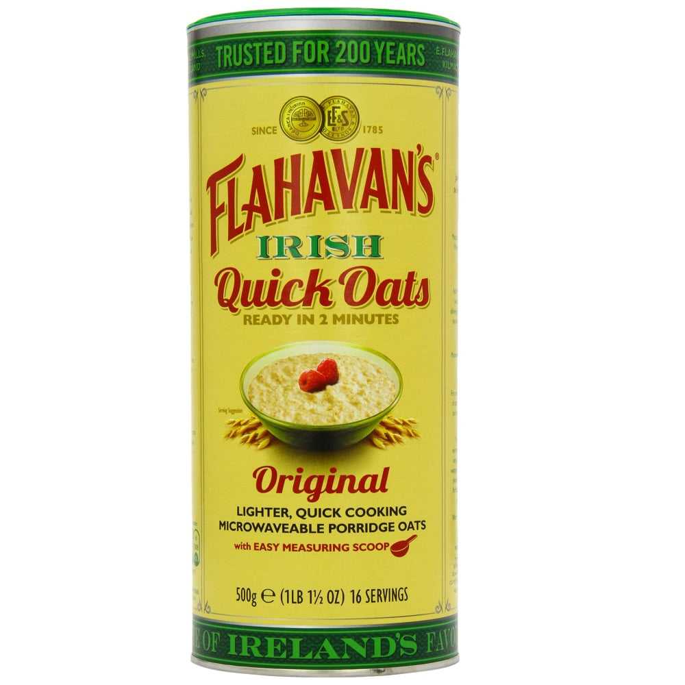 Flahavan's Quick Oats Drum 500g product image