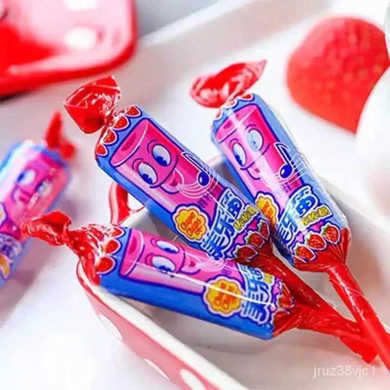 Chupa Chups Melody Pops Strawberry - Fun Whistle Candy – British