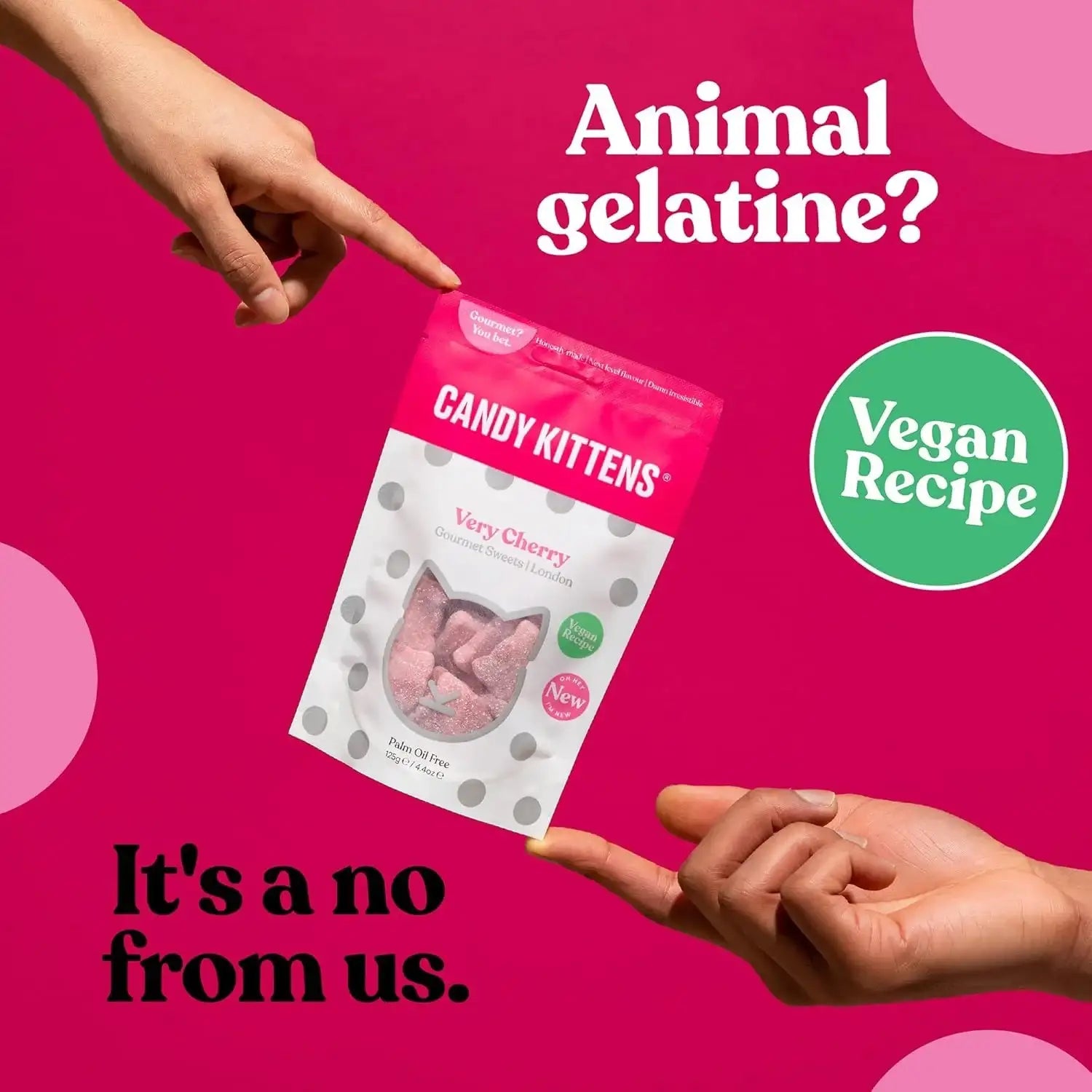 Candy Kittens Very Cherry Gourmet Sweets 140G