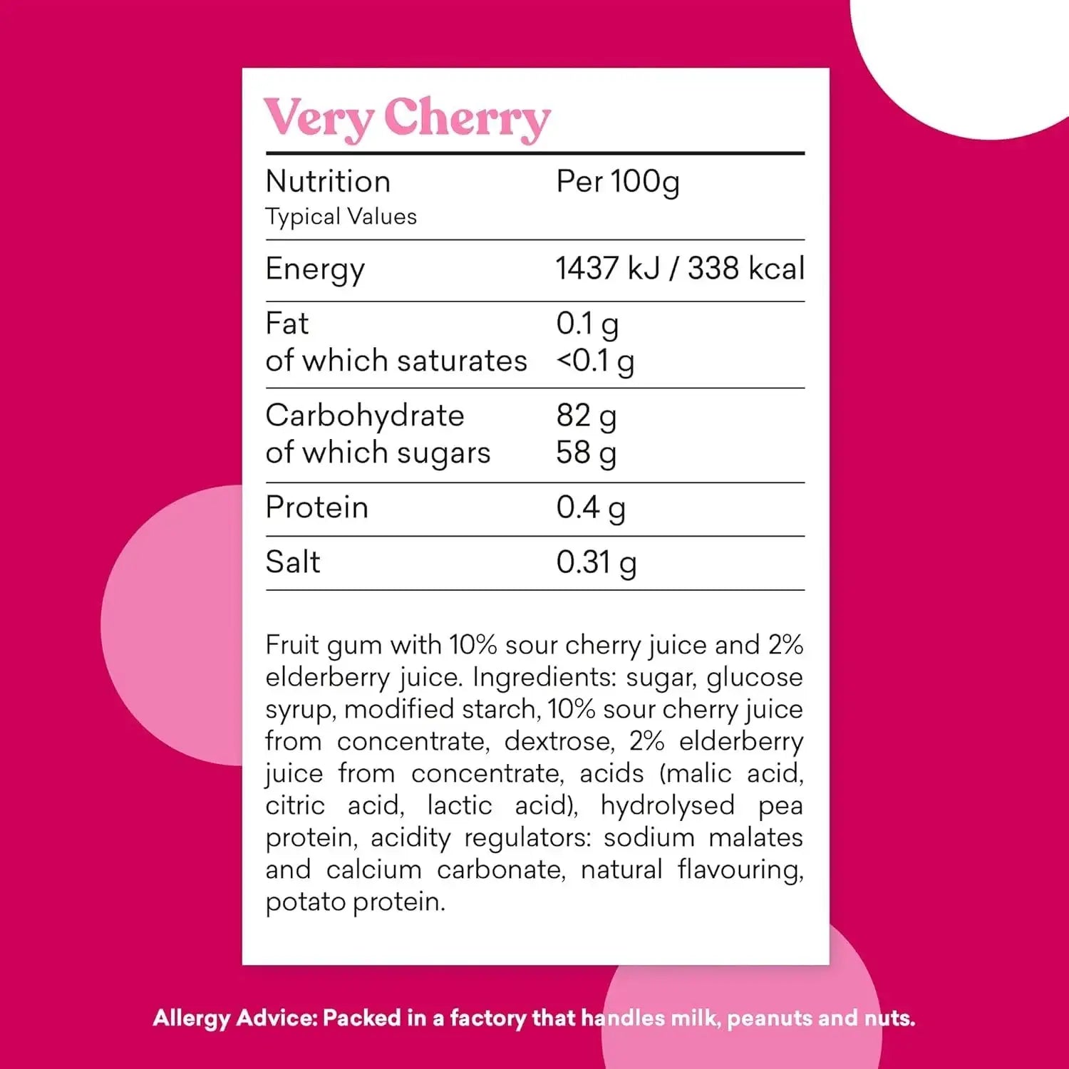 Candy Kittens Very Cherry Gourmet Sweets 140G