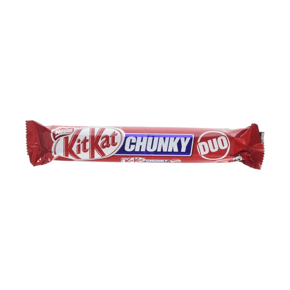 KitKat Chunky Duo milk chocolate wafer bar, 64g