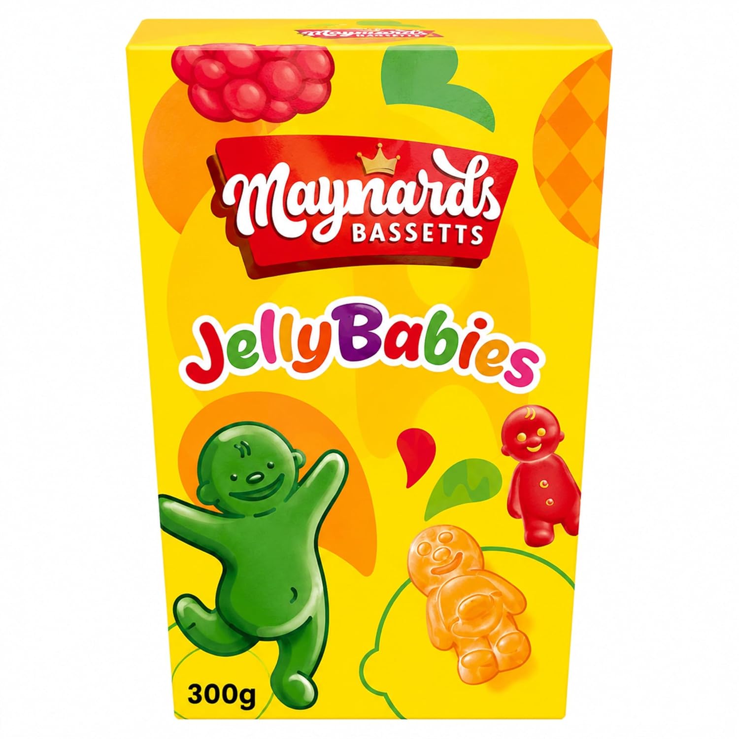 Maynards Bassetts Jelly Babies Carton 300g Assorted Fruity Jelly Sweets