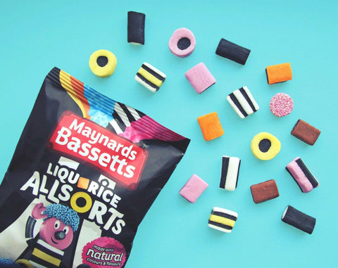 Maynards Bassetts Liquorice Allsorts Carton 350g