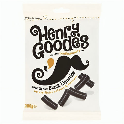 Candyland Henry Black Goodes Soft Liquorice 200g