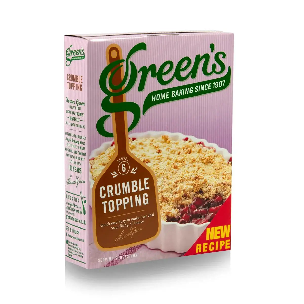 Greens Classic Crumble Topping Mix 280g