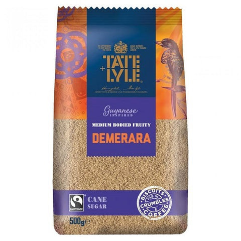 Tate & Lyle Demerara Sugar - 500g bag