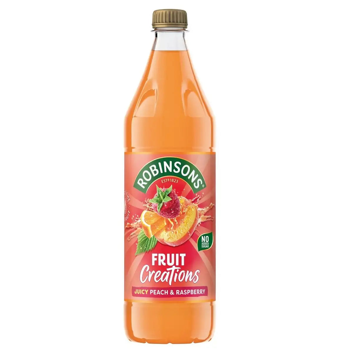 Robinsons Fruit Creations Peach & Raspberry Squash 1ltr– British Food ...