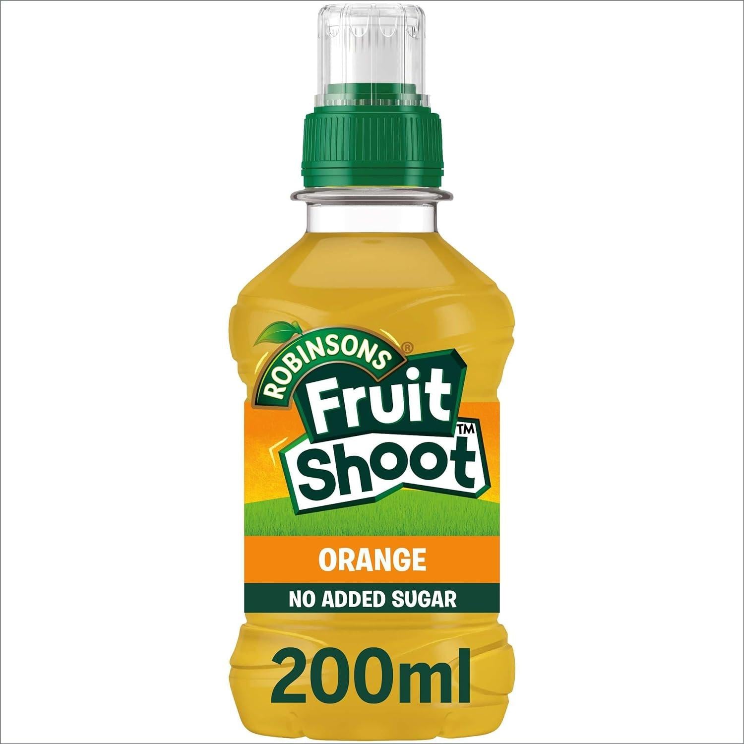 Robinsons Fruit Shoot Orange no added sugar 200ml kids drink bottle, UK juice drink