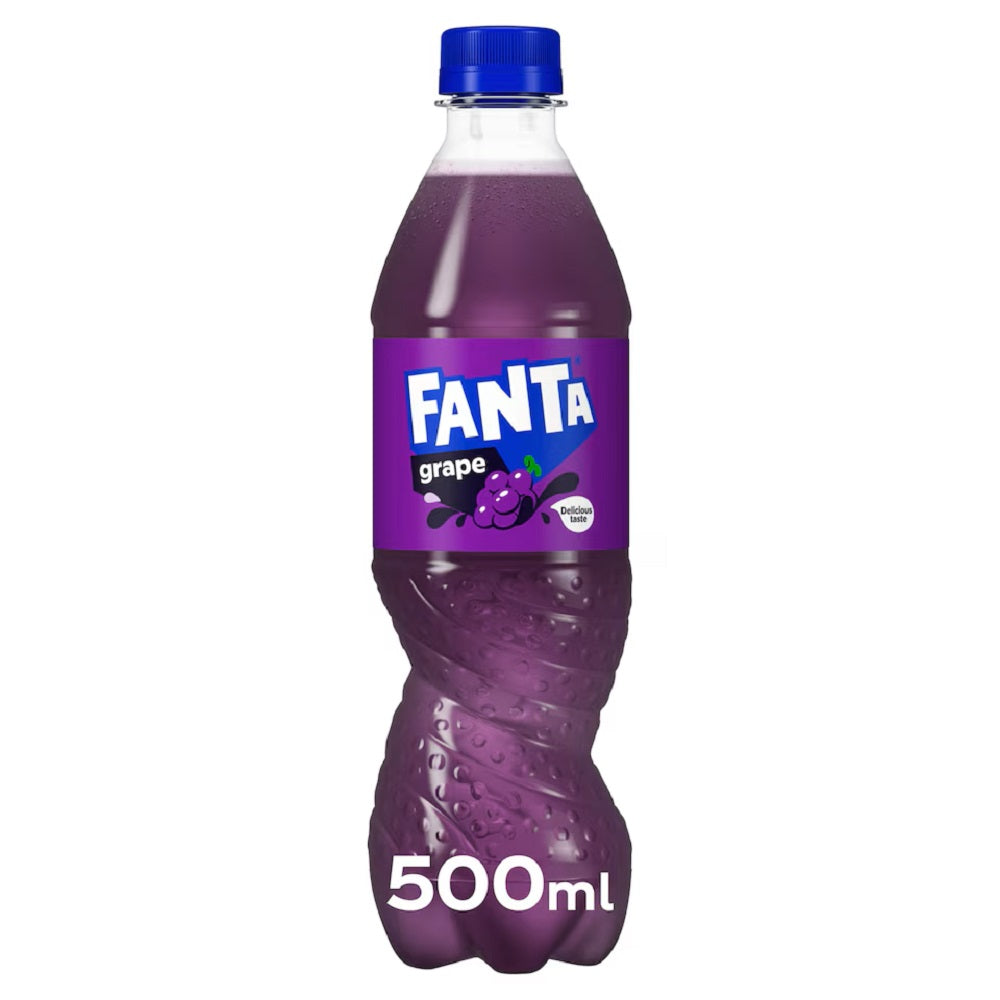 Fanta Grape 500Ml grape soda drink product image