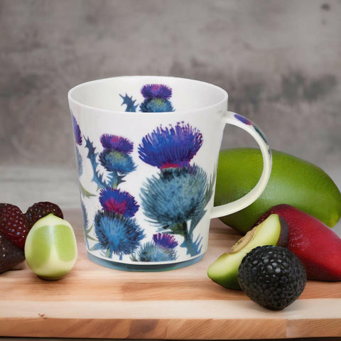Dunoon Cairngorm Scottish Thistles Mug
