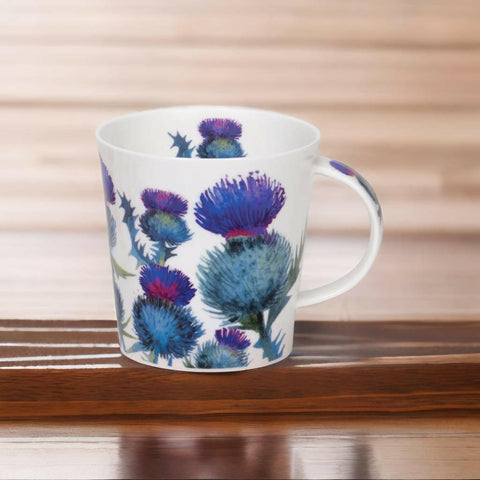 Dunoon Cairngorm Scottish Thistles Mug