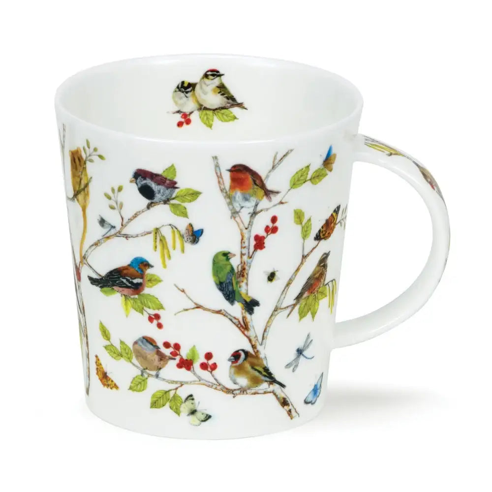 Dunoon Lomo Secret Wood Robin Mug