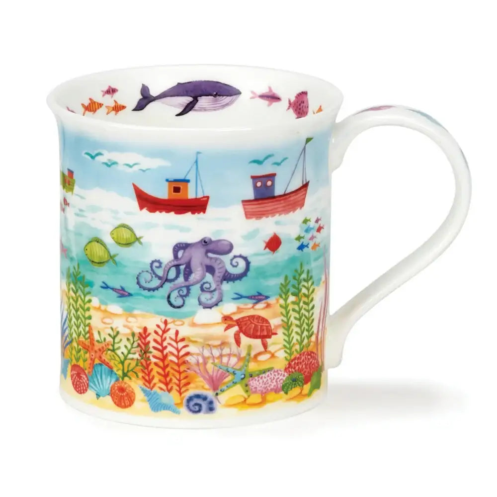 Dunoon Bute Ocean Paradise Fish Boat Mug