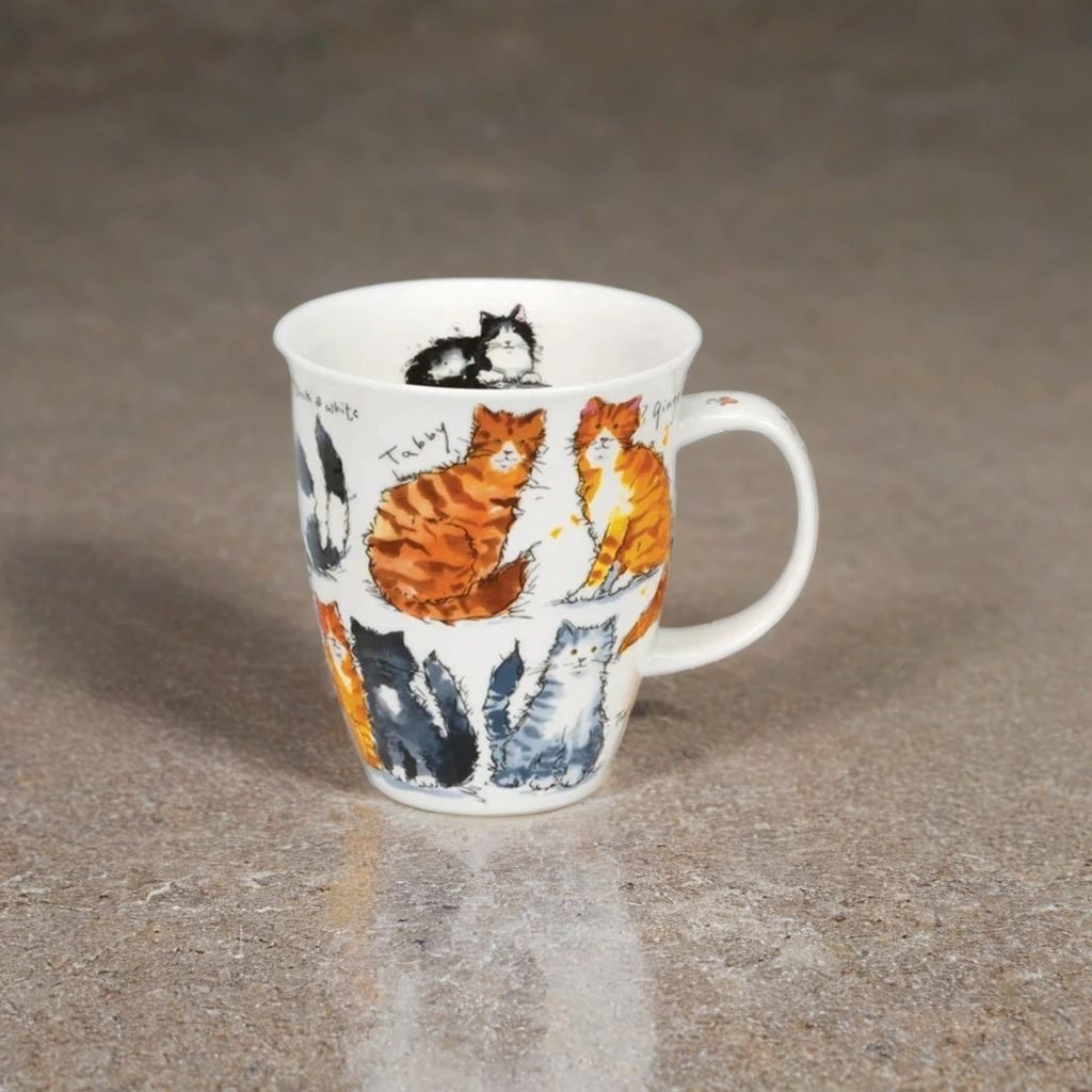 Dunoon Nevis Messy Cats Mug