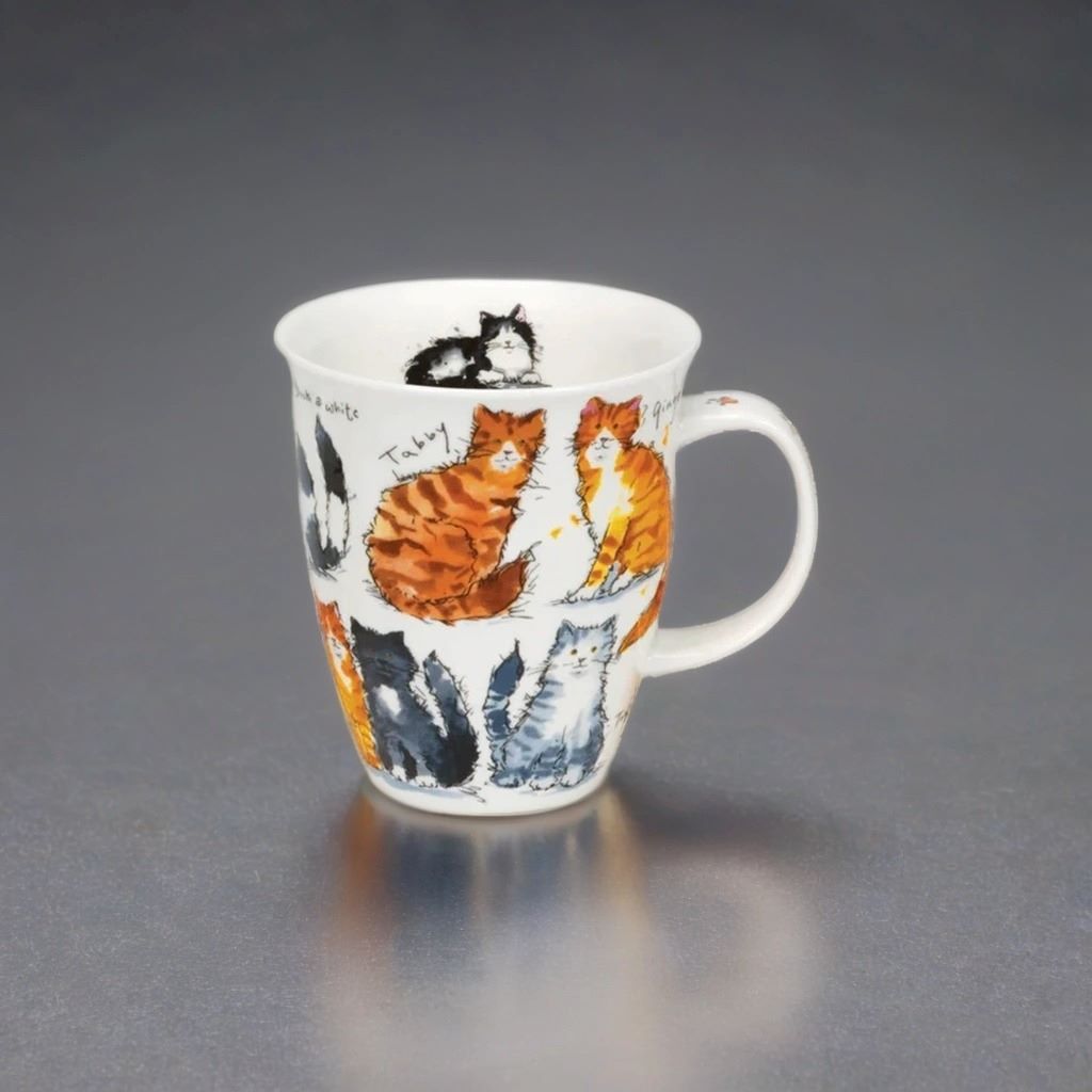 Dunoon Nevis Messy Cats Mug