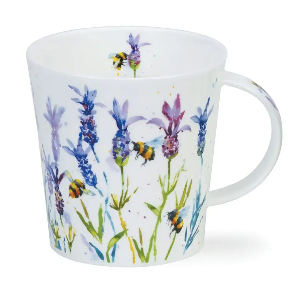 Dunoon Cair Busy Bees Lavender Mug