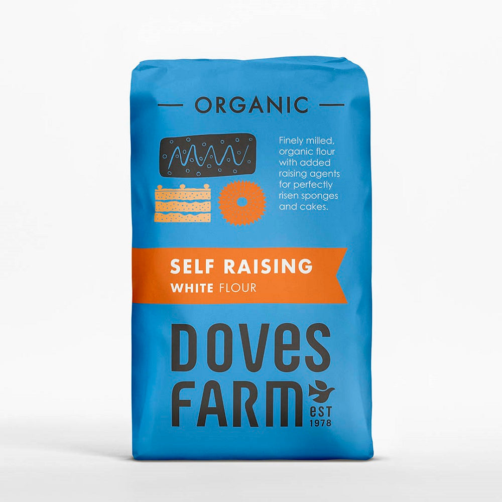 Doves Farm Organic Self Raising White Flour 1kg product image