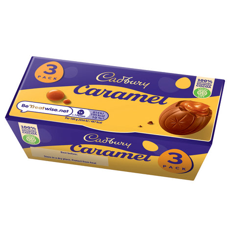 Cadbury Caramel Egg Chocolate 3Pk 120g