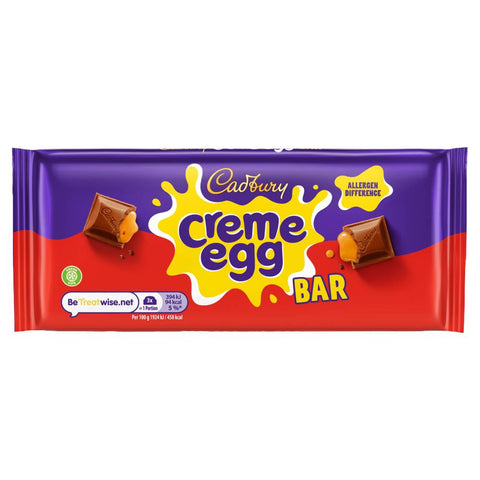 Cadbury Creme Egg Block Chocolate Bar 123g