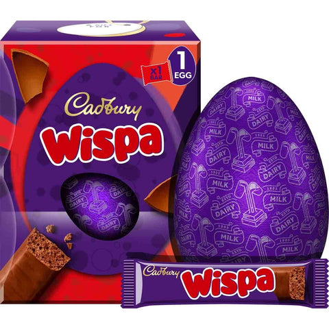 C'bury Wispa Large Egg Chocolate 183g