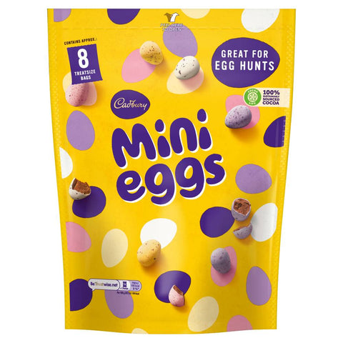 Cadbury Mini Eggs Chocolate Pouch 308g
