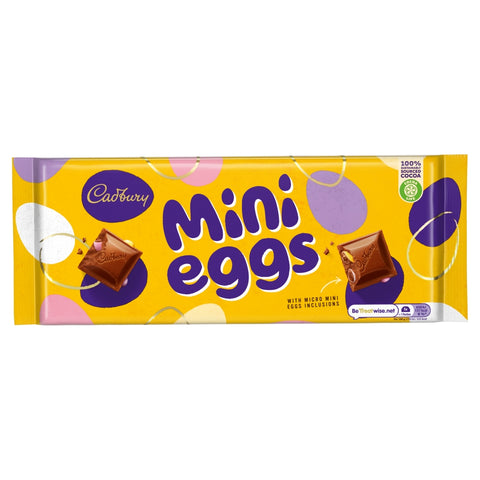 Cadbury Mini Eggs Chocolate Block 360g