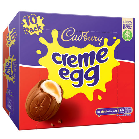 Cadbury Creme Egg Chocolate 10pk 400g