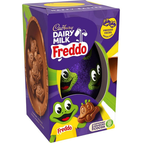 Cadbury Dairy Milk Freddo Faces Inside Egg Chocolate 96g