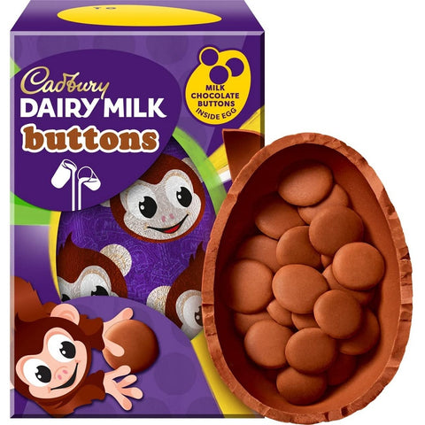 Cadbury Dairy Milk Buttons Inside Egg Chocolate 98g
