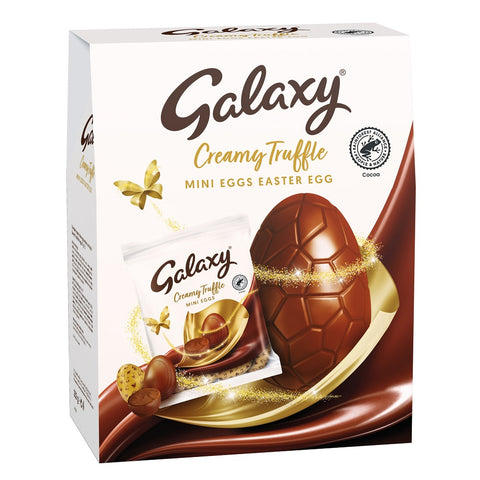Galaxy Creamy Truffle Mini Eggs Extra Large Egg Chocolate 252g