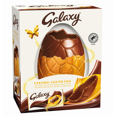Galaxy Caramel Giant Egg Chocolate 515g