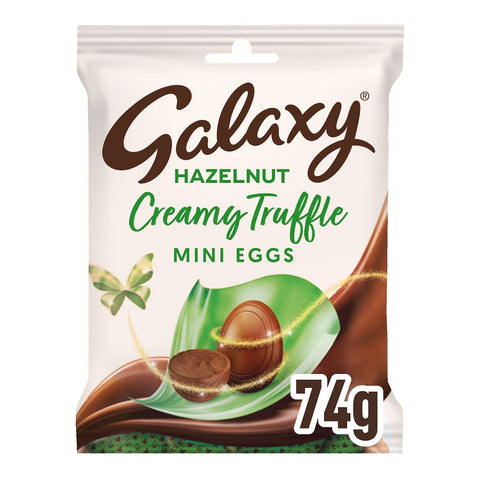 Galaxy Hazlenut Creamy Truffle Mini Egg Chocolate 74g
