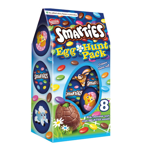 Nestle Smarties Easter Hunt Pack Egg Chocolate 140g