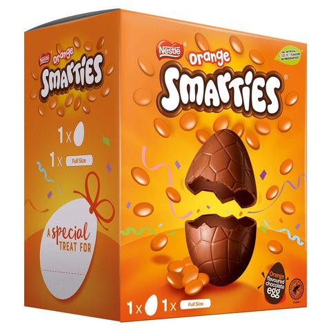 Nestle Smarties Orange Large Egg Chocolate 188g
