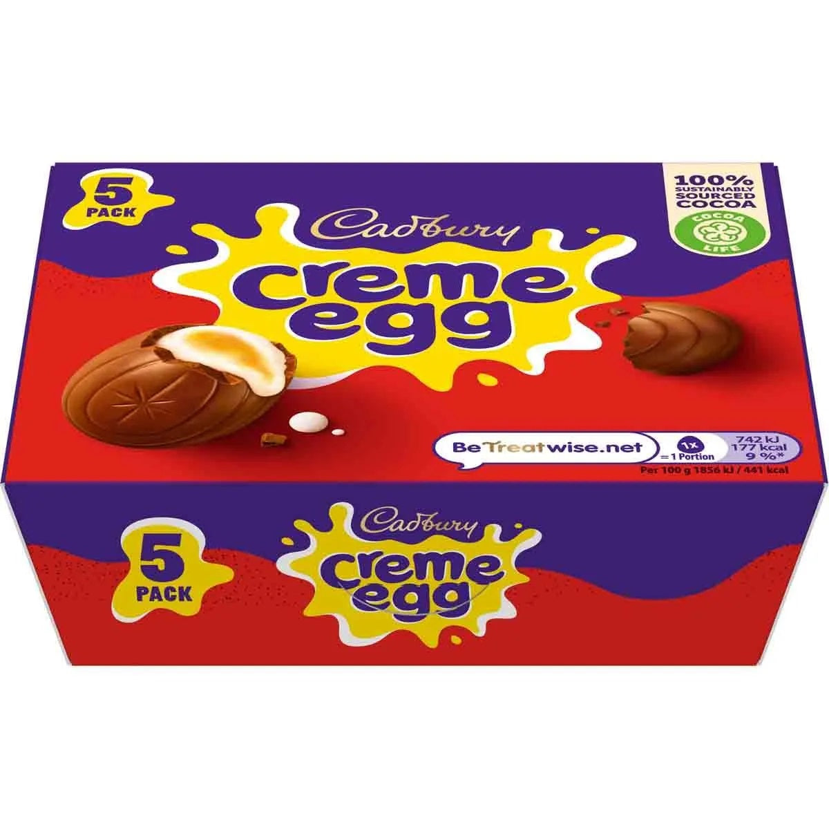 Cadbury Creme Egg Chocolate 5pk 200g