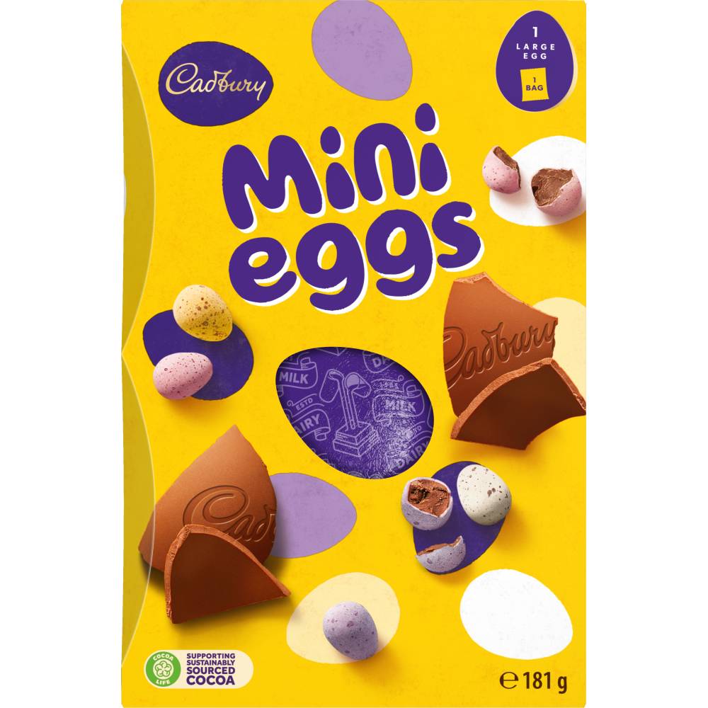 Cadbury Mini Eggs Easter Egg 181g