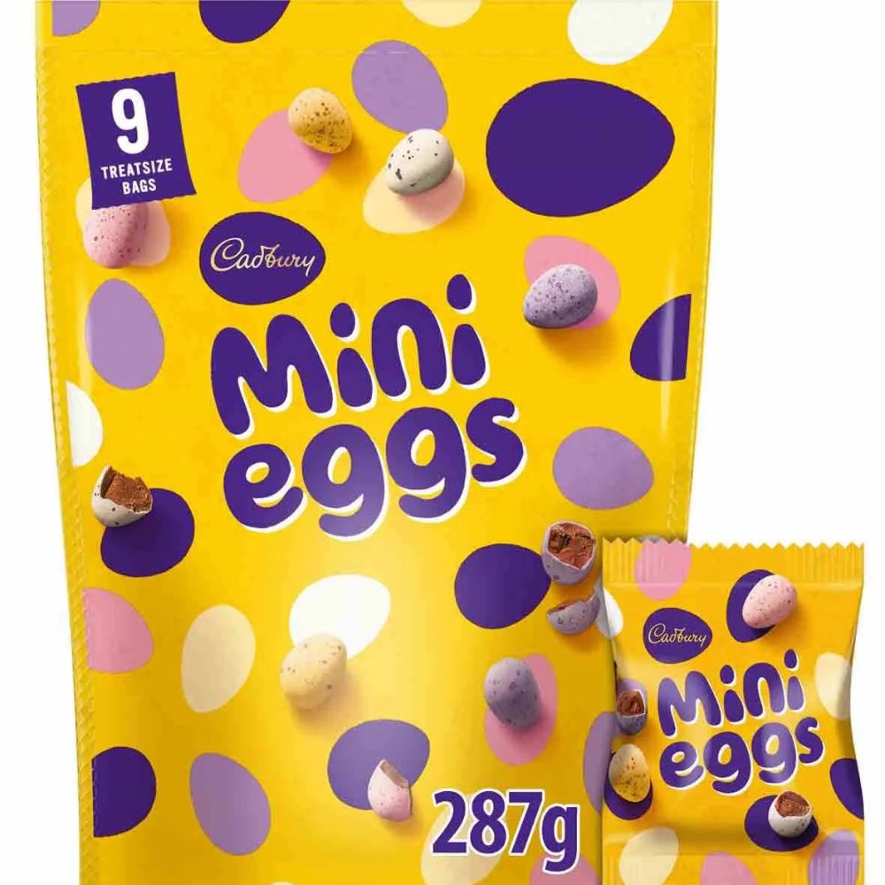 Cadbury Mini Eggs Chocolate Pouch 287g product image