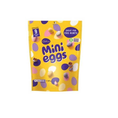 Cadbury Mini Eggs Chocolate Pouch 287g