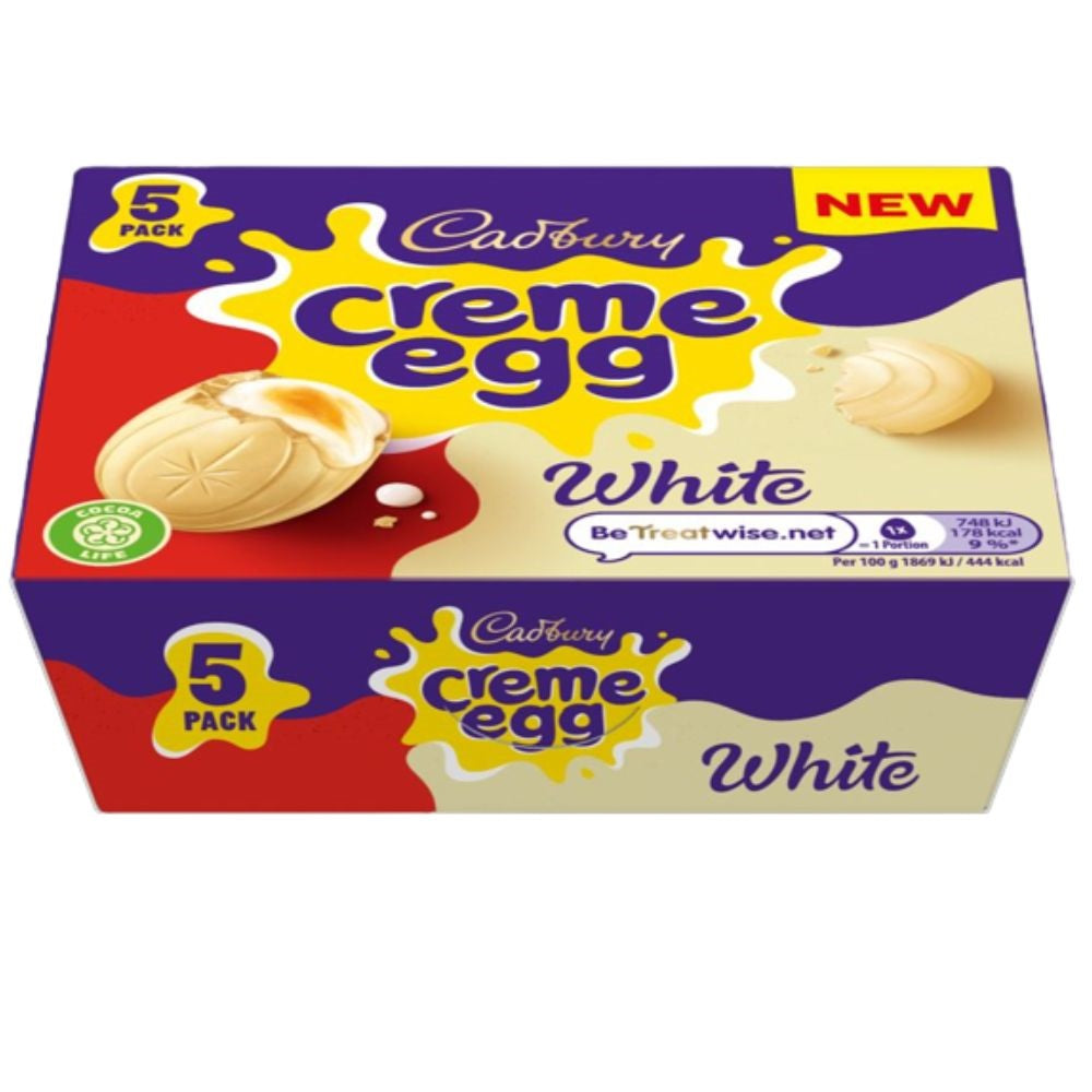 Cadbury White Chocolate 5pk 200g