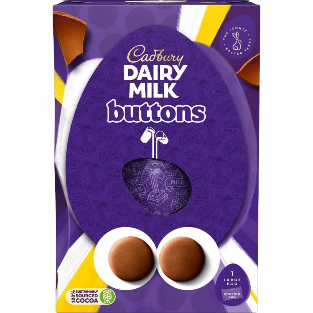 Cadbury Buttons Easter Egg 190g product image