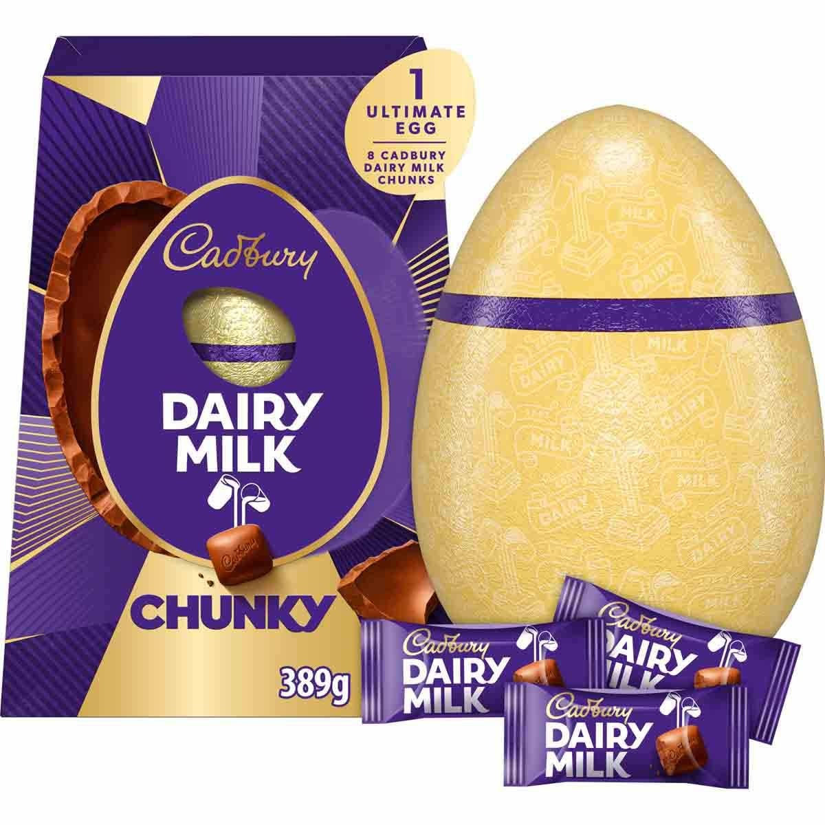 Cadbury Dairy Milk Chunky Ultimate Egg 389g product image