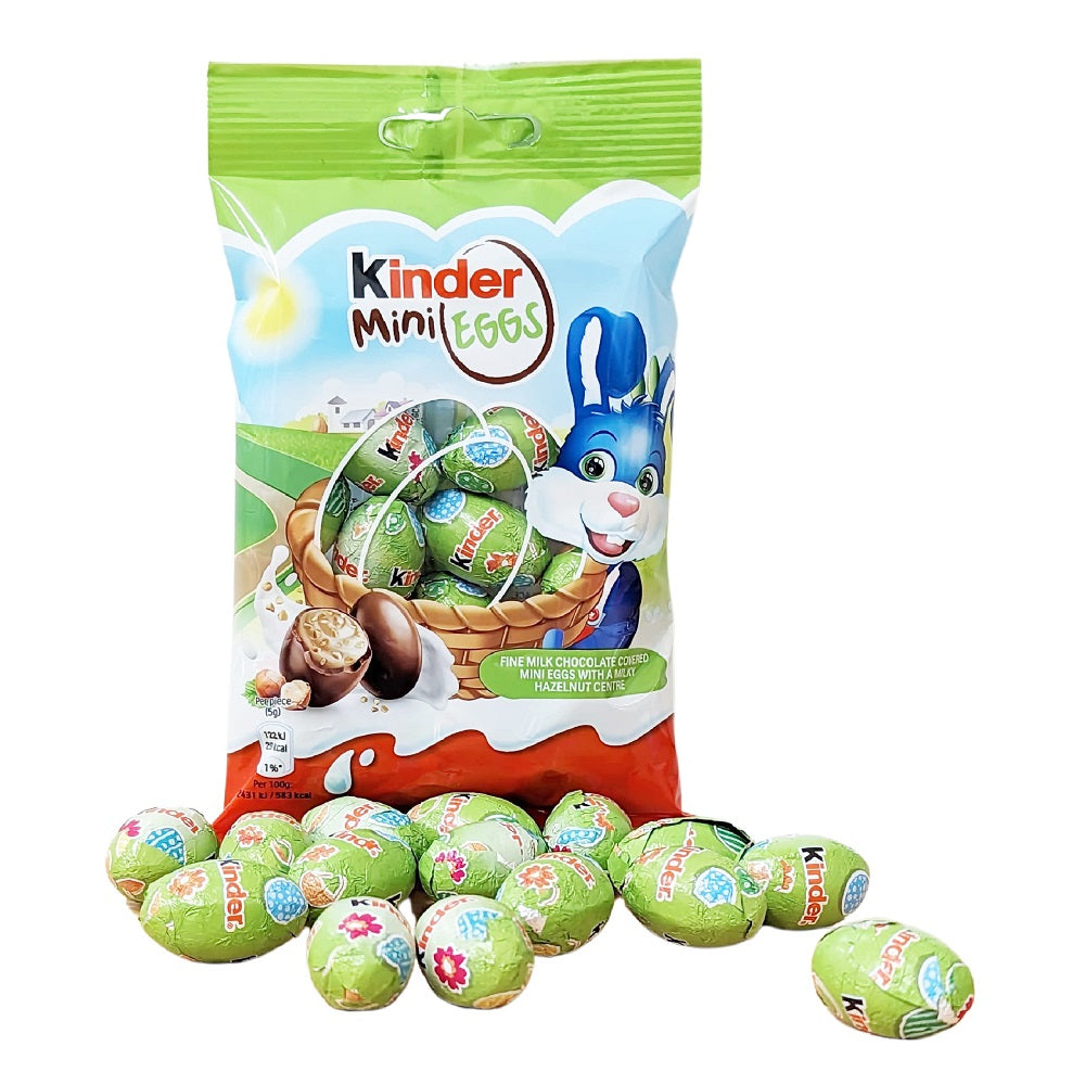 Kinder Mini Eggs Chocolate Pouch 75g
