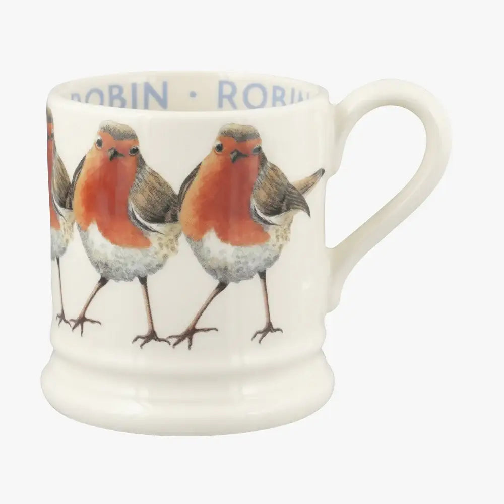 Emma Bridgewater Birds Robin 1/2 Pint Mug