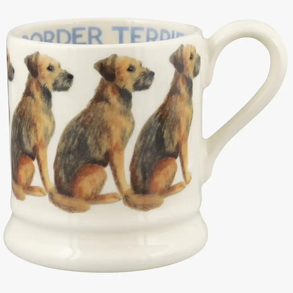 Emma Bridgewater Dogs Border Terrier 1/2 Pint Mug