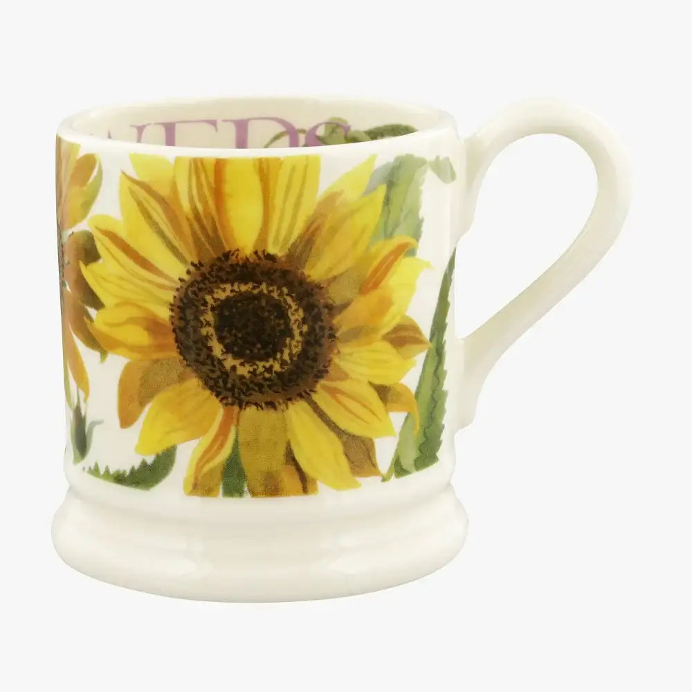 Emma Bridgewater Flowers Sunflower 1/2 Pint Mug